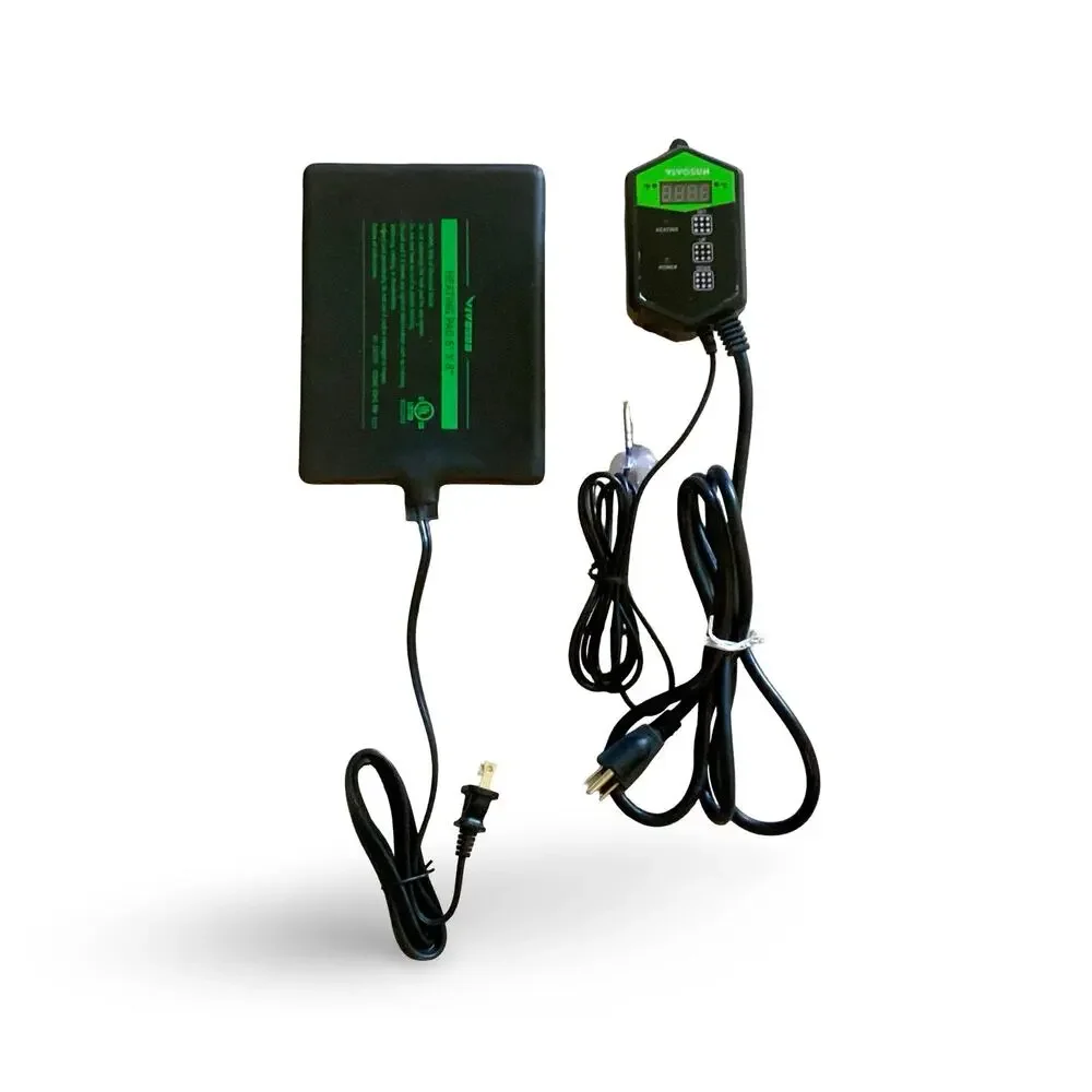 VIVOSUN Reptile Thermostat with 6x8 Inch Heating Pad